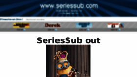 What Seriessub.com website looked like in 2016 (7 years ago)