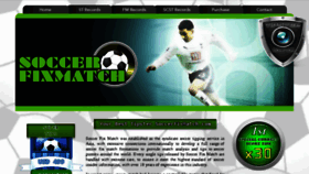 What Soccerfixmatch.com website looked like in 2016 (7 years ago)