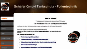 What Schaefer-tankschutz.de website looked like in 2016 (7 years ago)