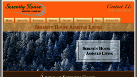 What Serenityhouse.net website looked like in 2016 (8 years ago)