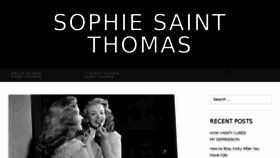 What Sophiesaintthomas.com website looked like in 2016 (7 years ago)