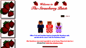 What Strawberrylady.com website looked like in 2016 (7 years ago)