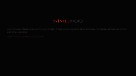 What Simephoto.com website looked like in 2016 (7 years ago)