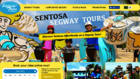 What Segway-sentosa.com website looked like in 2016 (7 years ago)