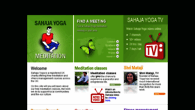 What Sahajayoga.org.uk website looked like in 2016 (7 years ago)