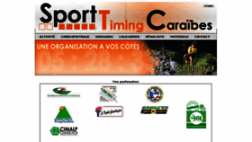 What Sport-timing-caraibes.com website looked like in 2016 (7 years ago)