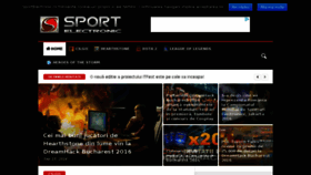 What Sportelectronic.ro website looked like in 2016 (7 years ago)