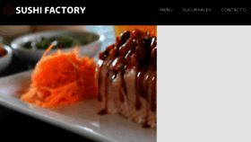 What Sushifactory.com.mx website looked like in 2016 (8 years ago)