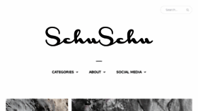 What Schuschublog.com website looked like in 2016 (7 years ago)