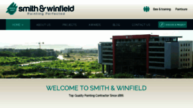 What Smithwinfield.co.za website looked like in 2016 (7 years ago)