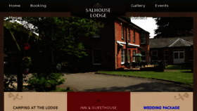 What Salhouselodge.co.uk website looked like in 2016 (7 years ago)
