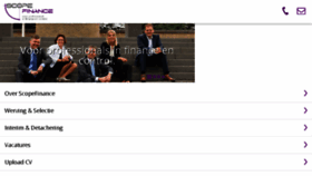 What Scopefinance.nl website looked like in 2016 (8 years ago)
