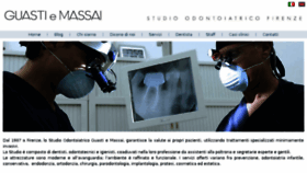 What Studioguastimassai.it website looked like in 2016 (7 years ago)