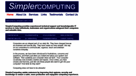 What Simplercomputing.com website looked like in 2016 (7 years ago)