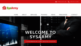 What Sysarmy.net website looked like in 2016 (7 years ago)