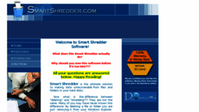 What Smartshredder.com website looked like in 2016 (7 years ago)