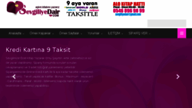 What Sevgiliyedair.com website looked like in 2016 (7 years ago)