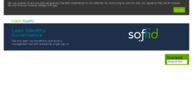 What Soffid.com website looked like in 2016 (7 years ago)