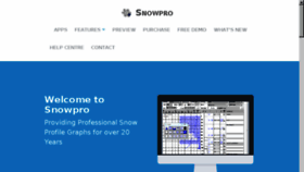 What Snowproplus.com website looked like in 2016 (7 years ago)