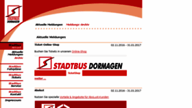 What Stadtbus-dormagen.de website looked like in 2016 (7 years ago)
