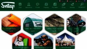 What Svitap.cz website looked like in 2016 (9 years ago)