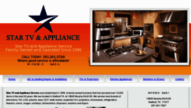What Startvappliance.com website looked like in 2016 (7 years ago)