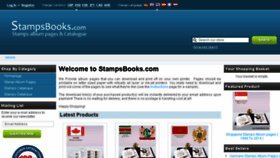 What Stampsbooks.com website looked like in 2016 (7 years ago)