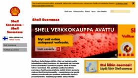 What Shell.fi website looked like in 2016 (7 years ago)