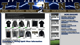 What Sjjtitans.com website looked like in 2016 (7 years ago)