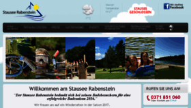 What Stausee-rabenstein.de website looked like in 2016 (7 years ago)