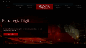 What Spiritmedia.mx website looked like in 2016 (7 years ago)