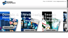 What Skywebinfotech.com website looked like in 2016 (7 years ago)