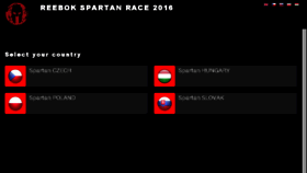 What Spartanrace.onlinesystem.cz website looked like in 2016 (7 years ago)