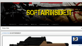What Softairinside.it website looked like in 2016 (7 years ago)