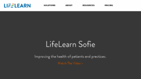 What Sofie.lifelearn.com website looked like in 2016 (7 years ago)