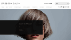 What Sassoon-salon.com website looked like in 2016 (7 years ago)
