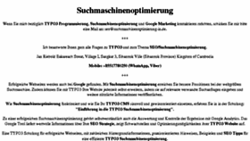 What Suchmaschinenoptimierung-in.de website looked like in 2016 (7 years ago)