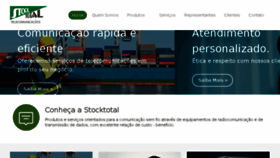 What Stocktotal.com.br website looked like in 2016 (7 years ago)
