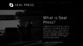 What Sealpress.com website looked like in 2016 (7 years ago)