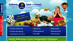 What Spielwaren-viehweg.de website looked like in 2016 (7 years ago)