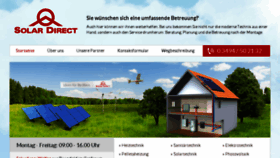 What Solardirect-wolfen.de website looked like in 2016 (7 years ago)