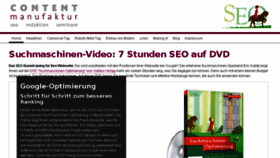 What Suchmaschinen-video.de website looked like in 2016 (7 years ago)