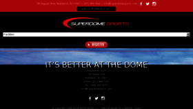 What Superdomesports.com website looked like in 2016 (7 years ago)