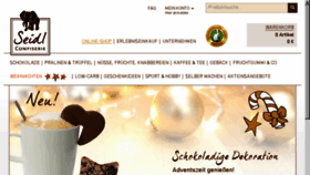 What Seidl-confiserie.de website looked like in 2016 (7 years ago)