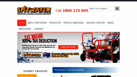 What Spitwaterqld.com.au website looked like in 2016 (7 years ago)