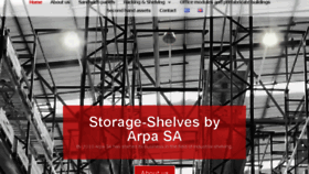 What Storage-shelves.com website looked like in 2016 (7 years ago)