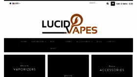 What Shoplucid.com website looked like in 2016 (7 years ago)