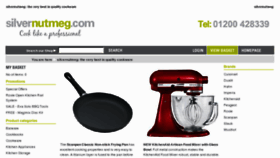 What Silvernutmeg.com website looked like in 2011 (12 years ago)