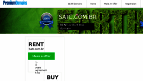 What Satc.com.br website looked like in 2016 (7 years ago)