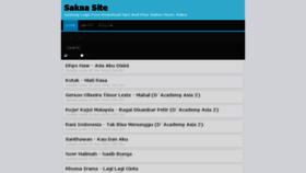 What Sakna.site website looked like in 2016 (7 years ago)